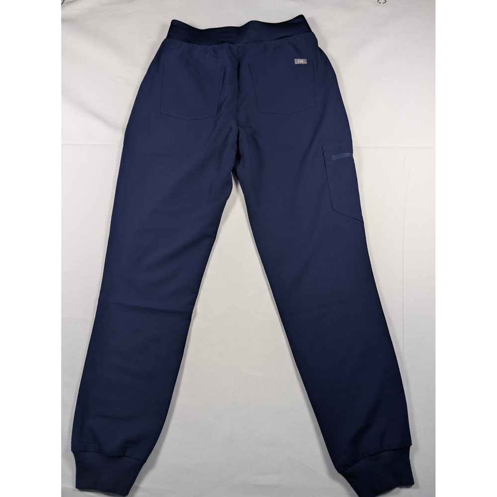 FIGS Scrub Pants Womens Small Navy Zamora High Waisted Yoga Jogger W22SW2012 NEW - Picture 2 of 11